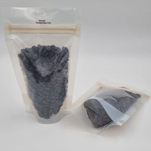 Home Compostable Clear Pouches: Small Size - 100 bags Econic by EAM 