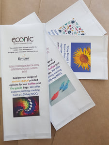 Custom Print Econic®Snow Coffee 200/250g Bag: 100 bags Econic by EAM 