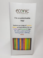 Custom Print Econic®Snow Dry Goods 1kg Bag: 100 bags Econic by EAM 