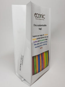 Custom Print Econic®Snow Dry Goods 1kg Bag: 100 bags Econic by EAM 