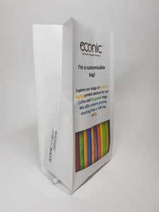 Custom Print Econic®Snow Dry Goods 200/250g Bag: 100 bags Econic by EAM 