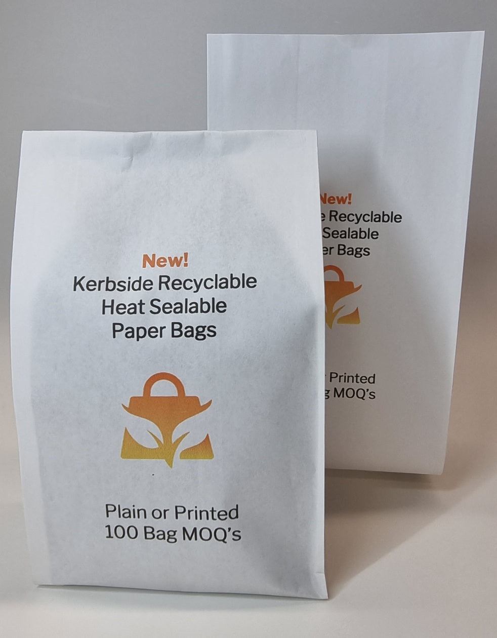 Custom Print EmberPack™ Dry Goods 250g Recyclable Paper Bag: Sample Pack Packing Materials EmberPack by EAM 