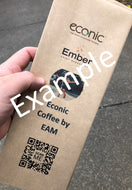 Custom Print Econic®Kraft Dry Goods 500g Bag: 100 bags Econic by EAM 